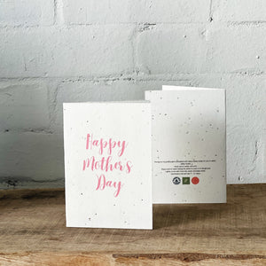 Seeded Gift Card- Mother's Day Design